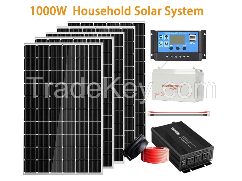 1KW household solar panel system