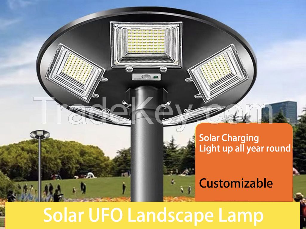 UFO solar landscape lamp