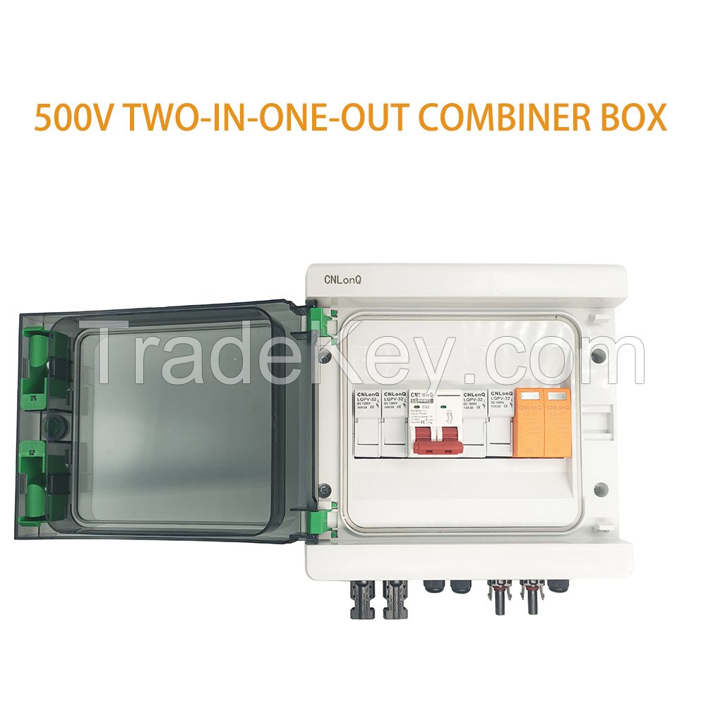 500V 2-1 32A Combiner box