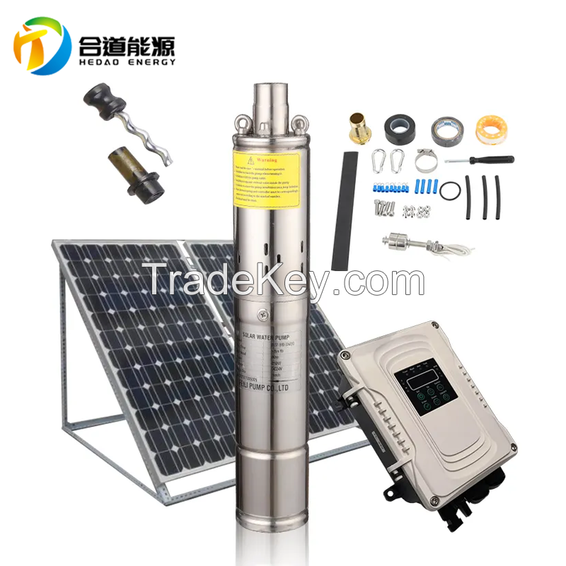 304 stainless steel solar water pump solar irrigation pump submersible solar powered water pump