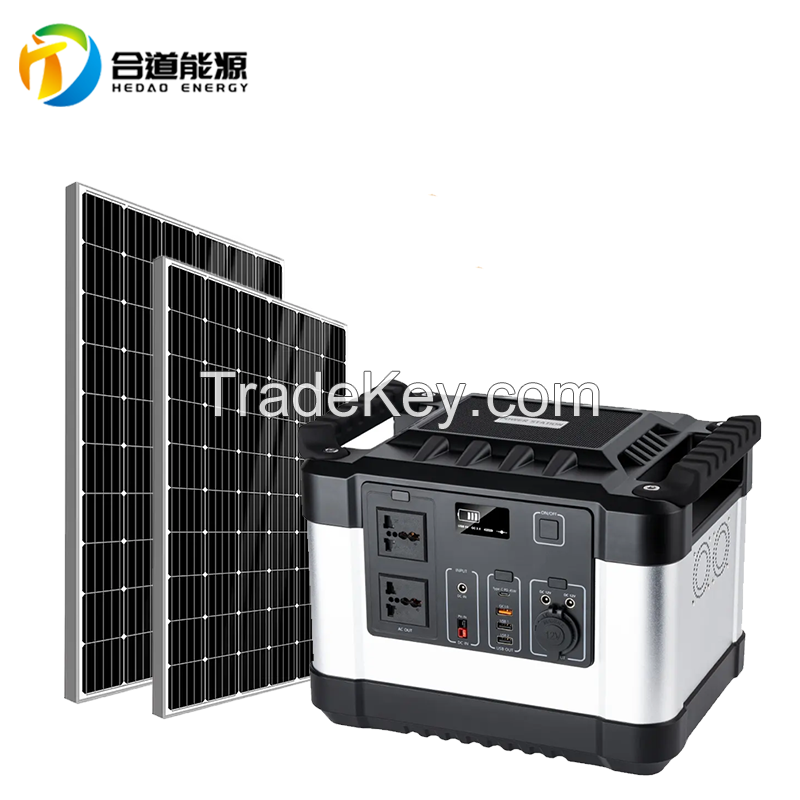 3.7V 300000mAh 1100Wh Portable Battery Supply 1000W Solar Energy Storage System Emergency Generator Portable-Power-Station
