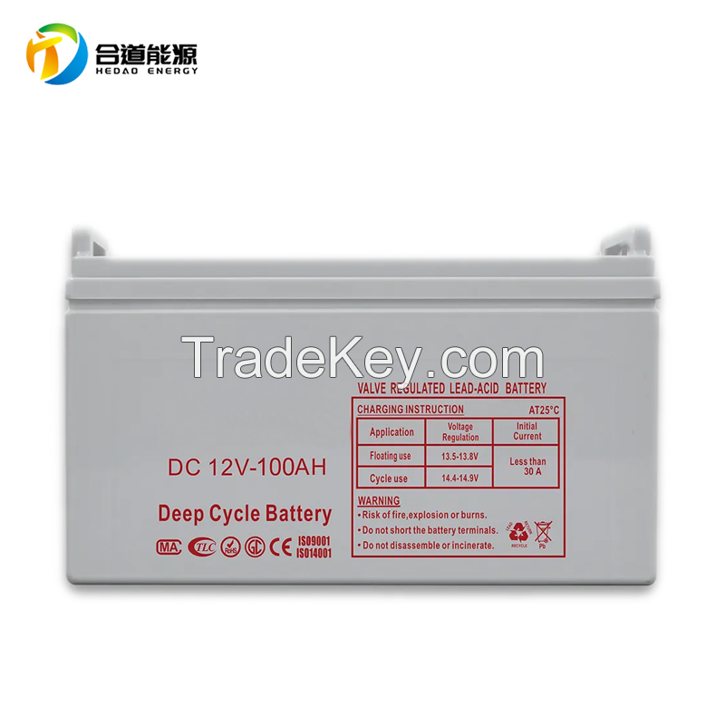 12V 200AH Hot sale Low self-discharge rate Lead acid AGM batteries for home