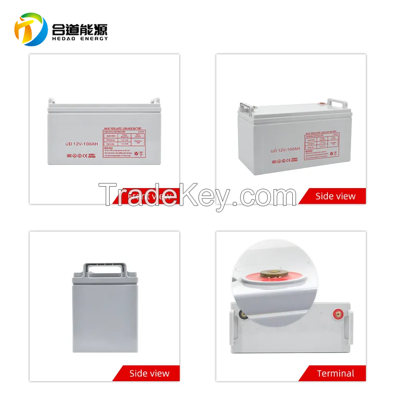 12V 200AH Hot sale Low self-discharge rate Lead acid AGM batteries for home