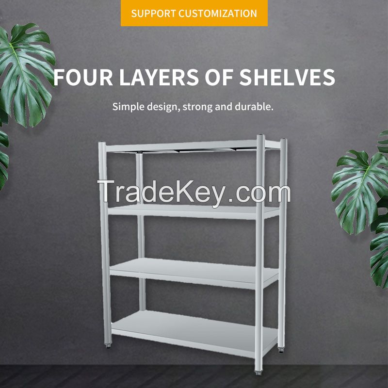 Four shelves, used for storage, durable, heavy load, please consult customer service before ordering Type8