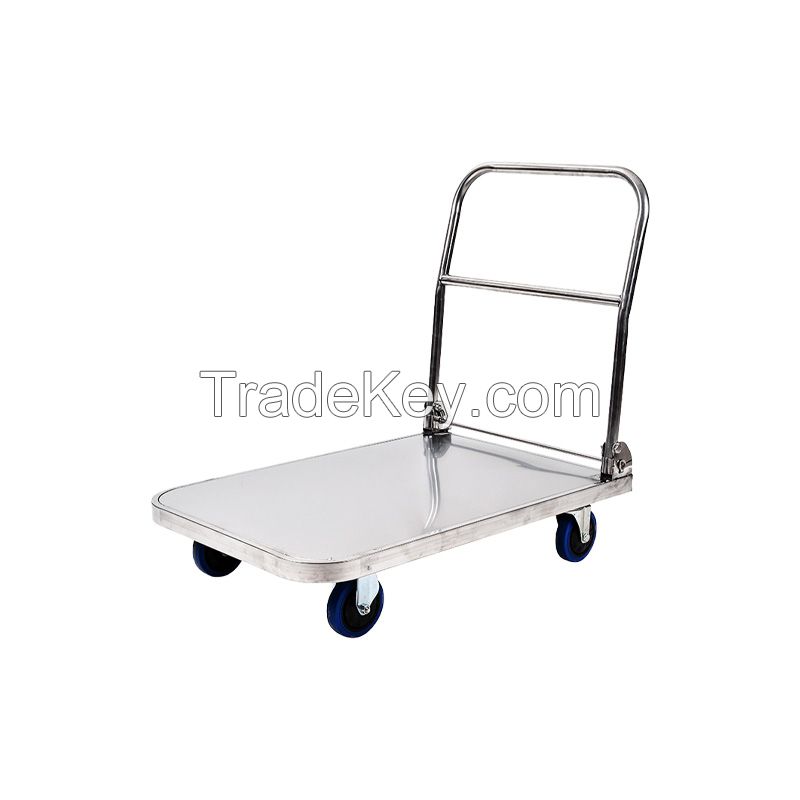 Steel plate wheelbarrow four wheels, thickened steel plate, durable, heavy load, please consult customer service before ordering Type8