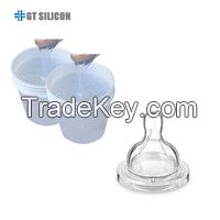Good Grade Htv Rubber Transparent Baby Silicone Pacifier Liquid Silicone