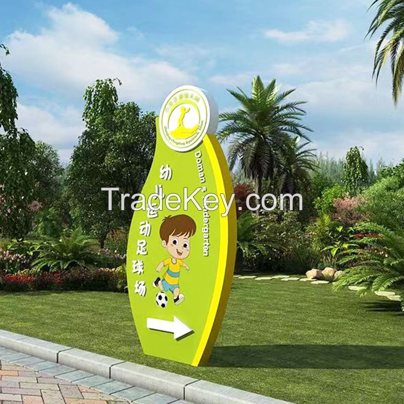  Department signs outdoor bulletin board spiritual fortress sculpture vertical village signs signs garage traffic signs customization