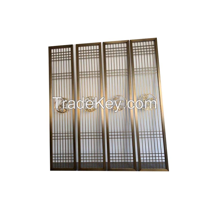  High quality aluminum guardrail screen stair guardrail table and chair customized according to drawings