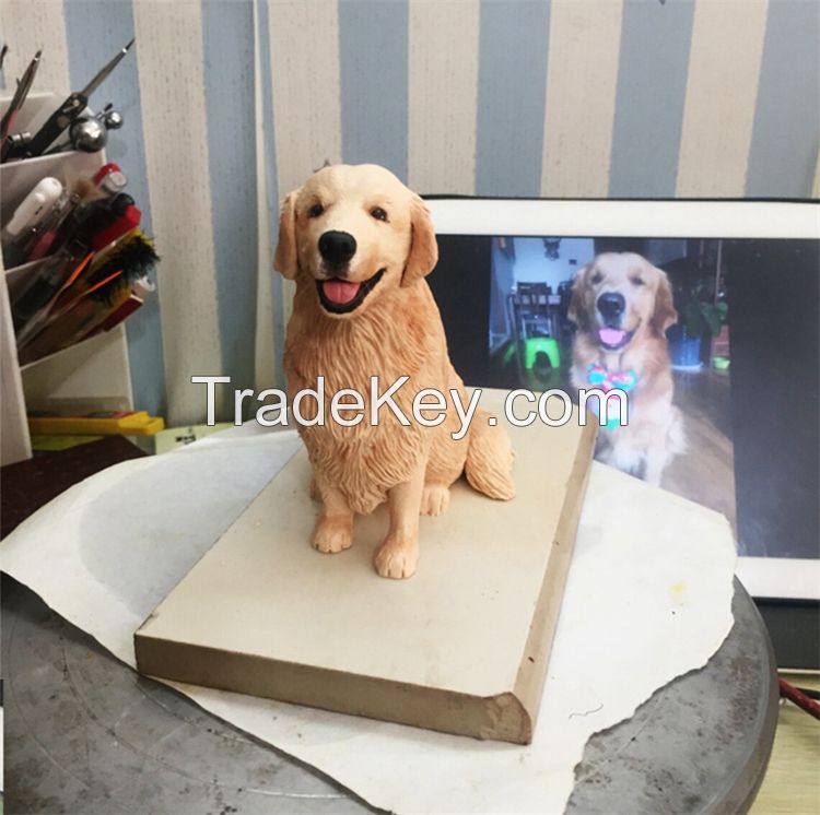 100% Handmade Custom Bobblehead Dog,Personalized Pet for Birthday Gift
