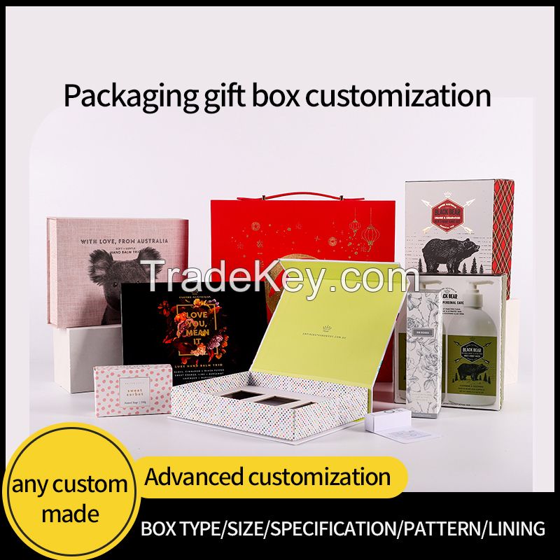All kinds of gift box batch customization, to figure customization, contact customer service4