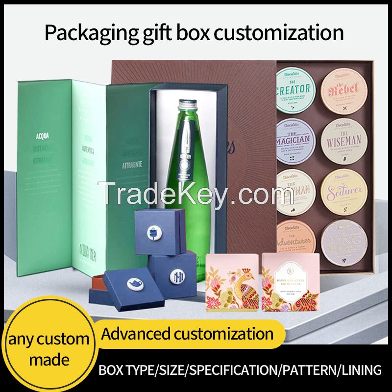 Packaging gift boxesÃ¢ï¿½ï¿½All kinds of gift box batch customization, to figure customization, contact customer service2