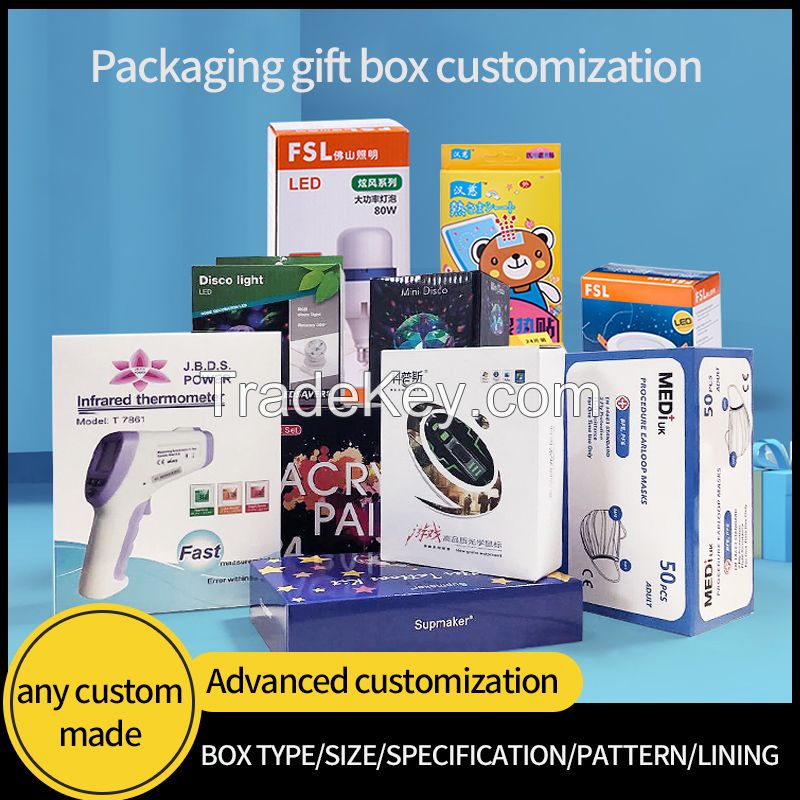 All kinds of gift box batch customization, to figure customization, contact customer service6