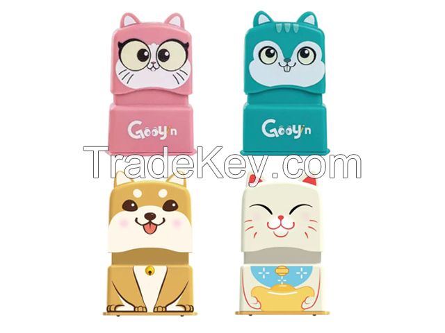 Customized Name Stamp For Kids Cloth Socks Notebook