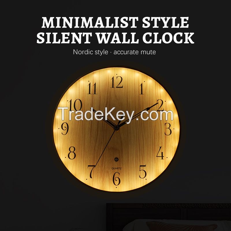 Silent Wall Clock A Minimalist Wall Clock