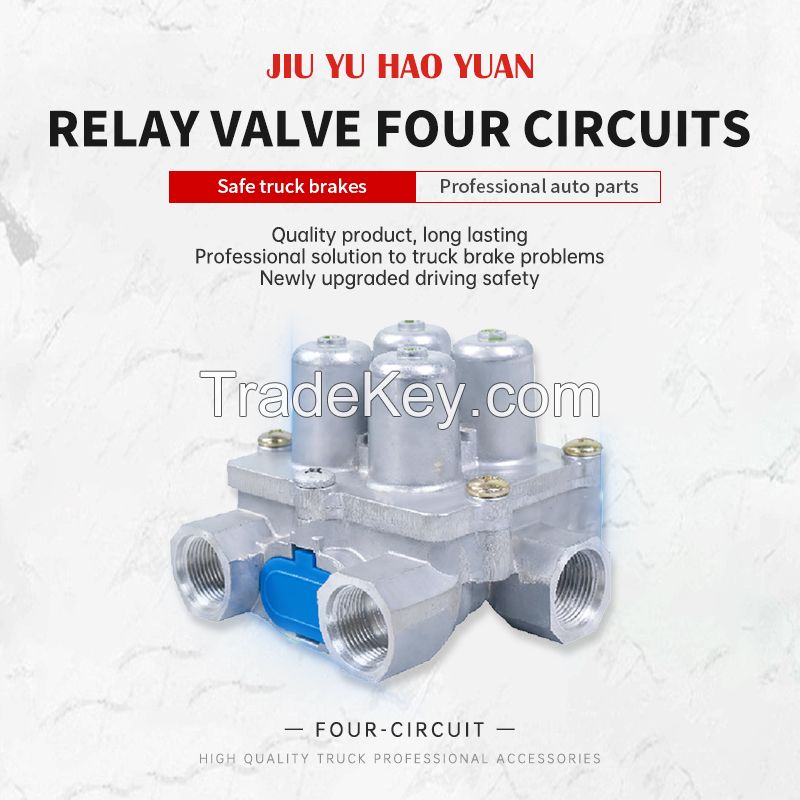 Auto Accessories Relay valve four circuit Customized and detailed consultation with customers