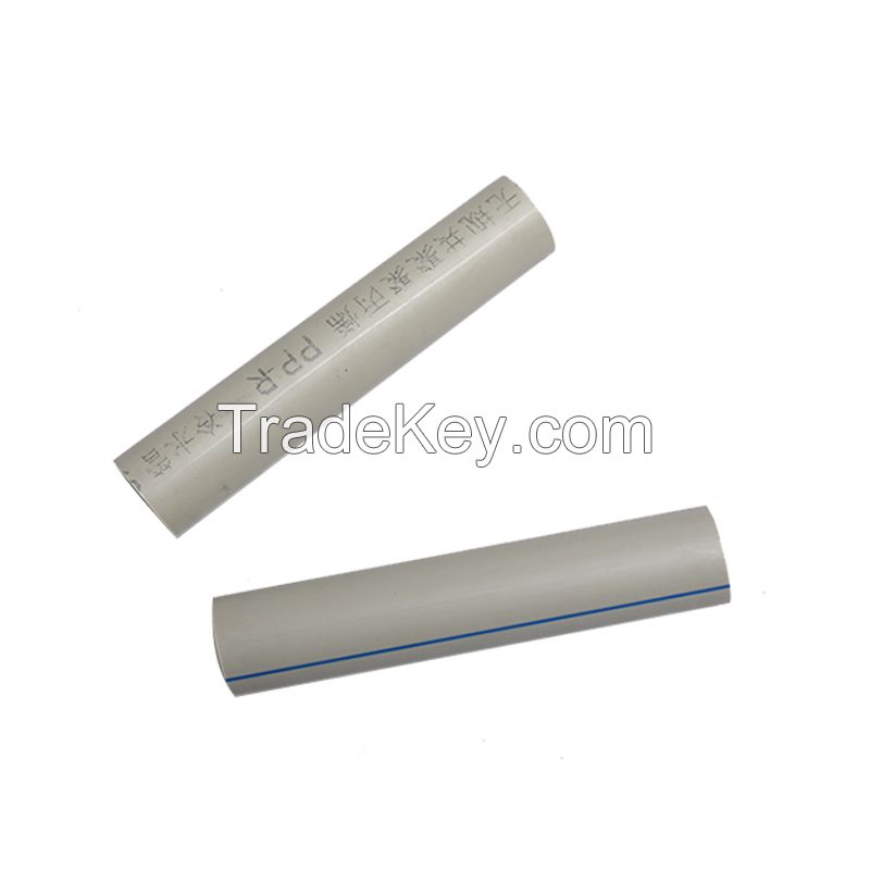 JIHANG PIPE High Quality Price List Size Plastic White Color PP-R Water PPR Pipe DN20-110