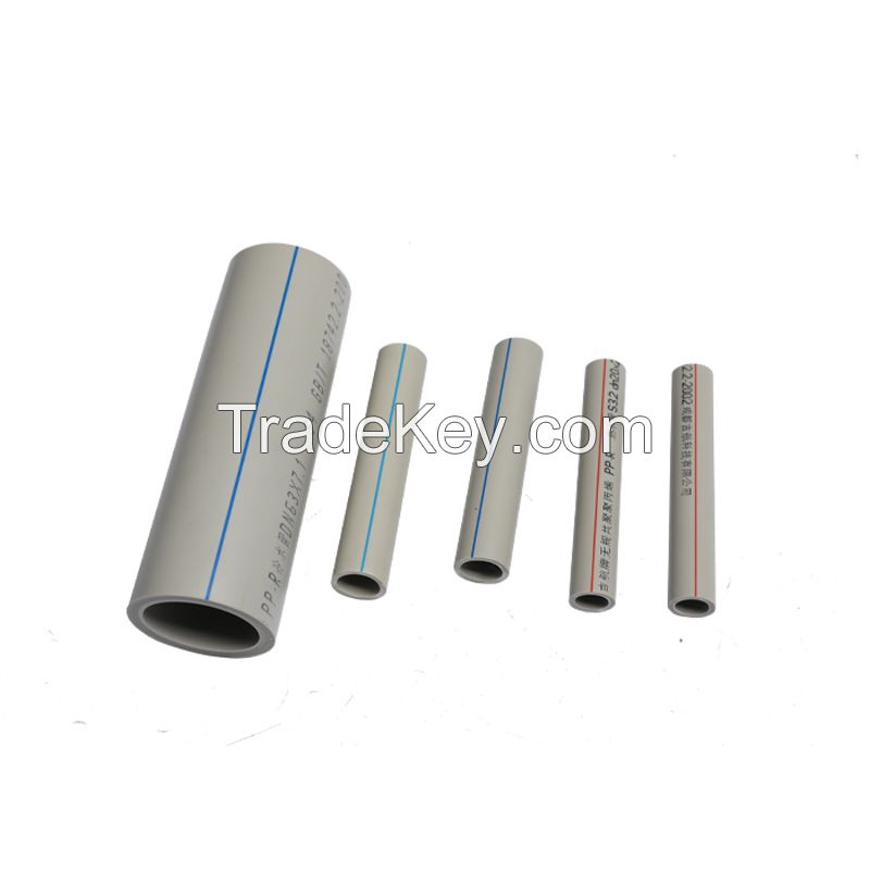 JIHANG PIPE High Quality Price List Size Plastic White Color PP-R Water PPR Pipe DN20-110