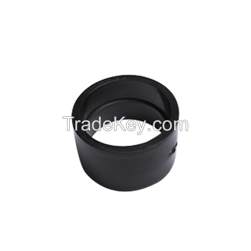 JIHANG PIPE Competitive Prices Sewage Treatment Products Fusion Fittings Various Hdpe HDPE Pipes Fittings for Connecting Pipes Welding Black