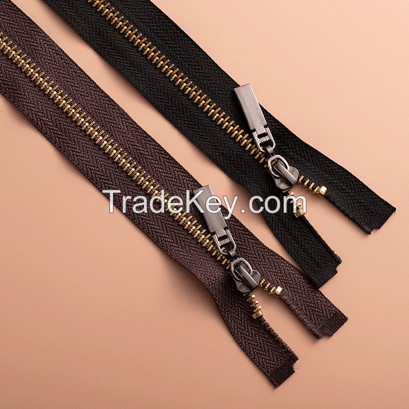 Metal Zipper(Support Online Order. Specific Price Is Based On Contact. Minimum 10 Pieces)