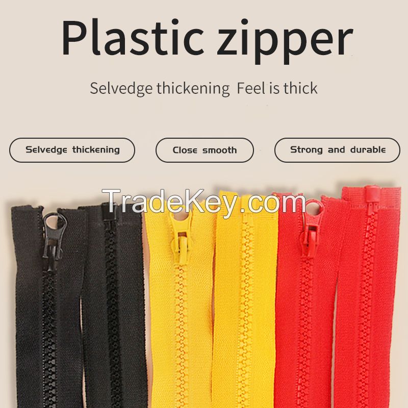 Plastic Zipper(Support Online Order. Specific Price Is Based On Contact. Minimum 10 Pieces)