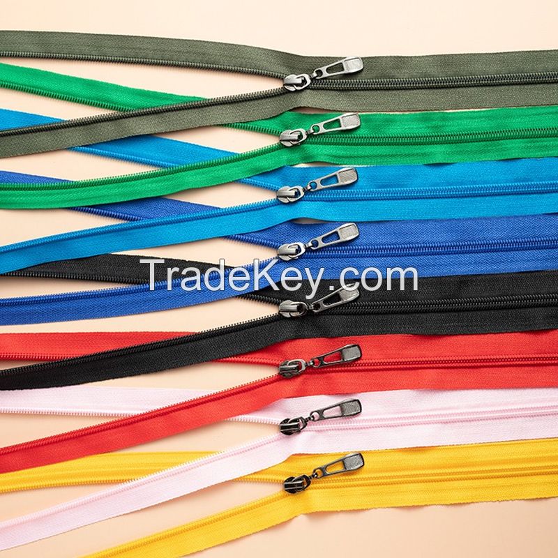 Nylon Zipper(Support Online Order. Specific Price Is Based On Contact. Minimum 10 Pieces)