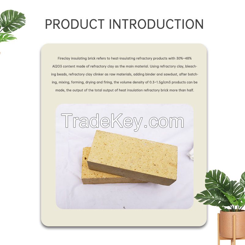 Clay heat insulation brick, reference price, from 1 ton