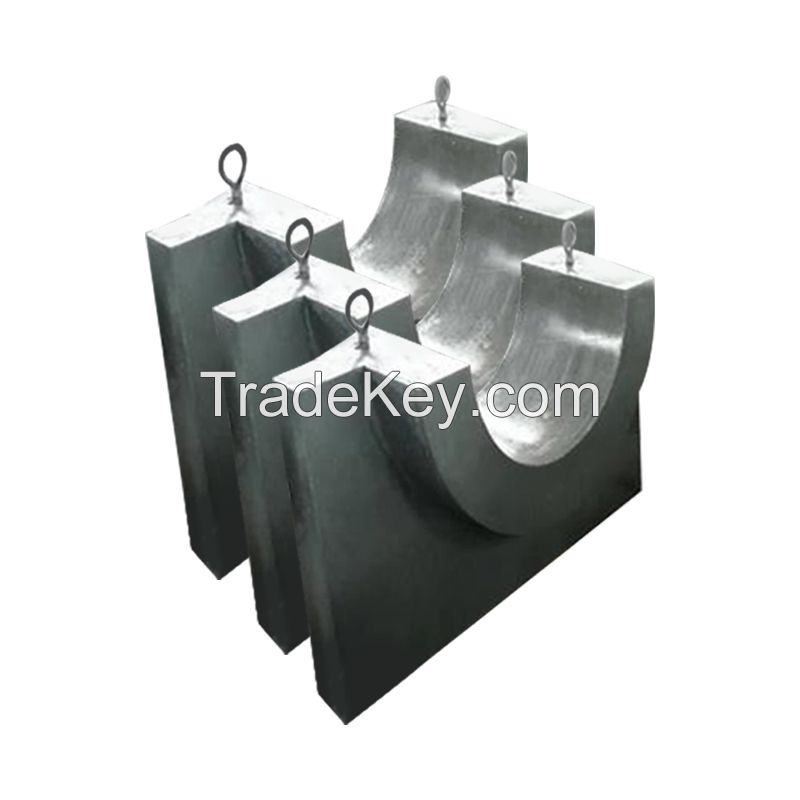 Heating furnace unshaped refractory lining and burner brick prefabricated parts (customized products)