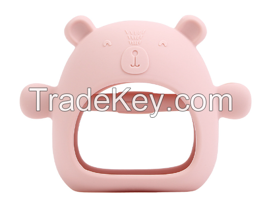 Silicone Baby Teething Toy New Custom Food Grade BPA Free Chewable Bab