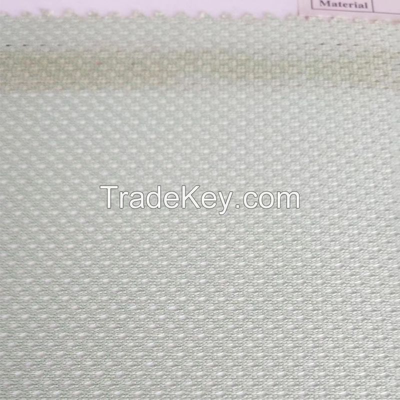Low-stretch small eyelet fabric