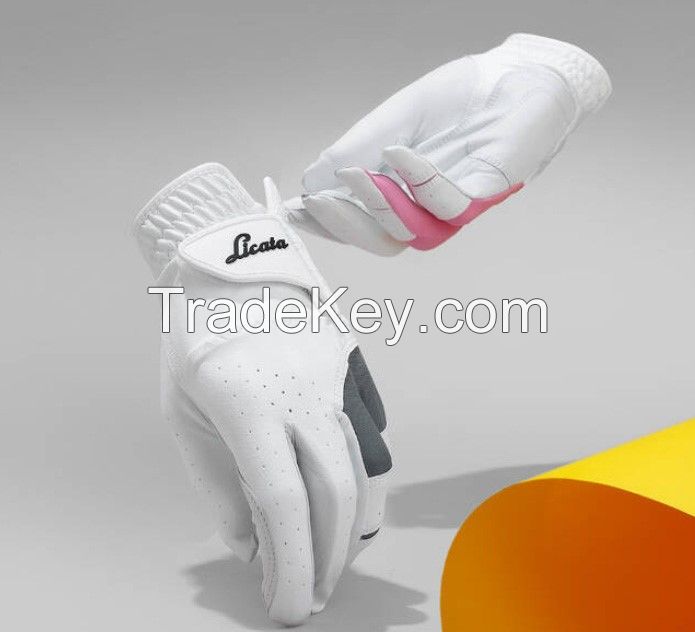 Licata) Solo Stella Sheepskin-based Golf Glove: 1 Set [2 Gloves] (For Women: Size 18)  