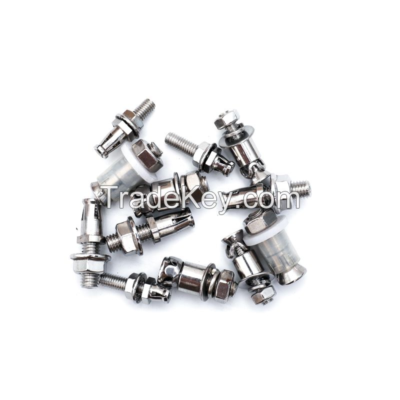304 stainless steel back bolt is resistant to acid and alkali corrosion, high temperature, easy construction, high safety (can be customized, please contact customer service)