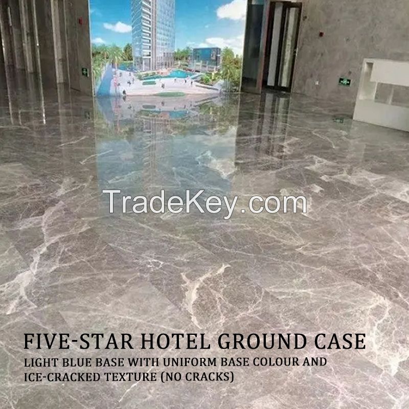 Natural Hermes Grey marble thickness can be customized Countertop customization can be email contact