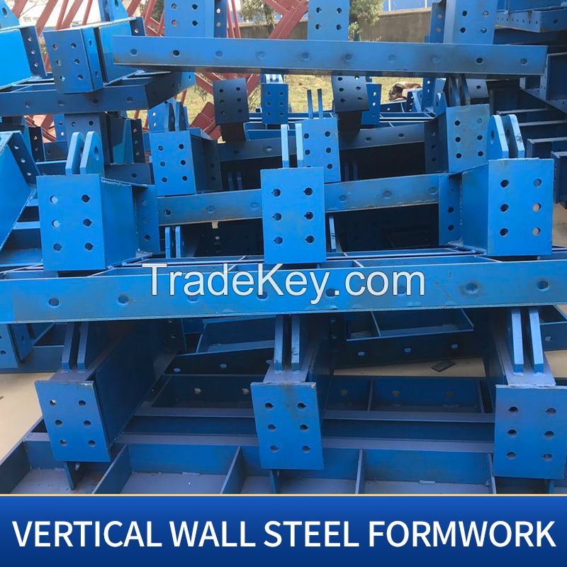 Vertical wall steel template, widely used in bridge construction, support mass customization, refuse cash on delivery, contact customers for details              Can be customized according to the actual situation