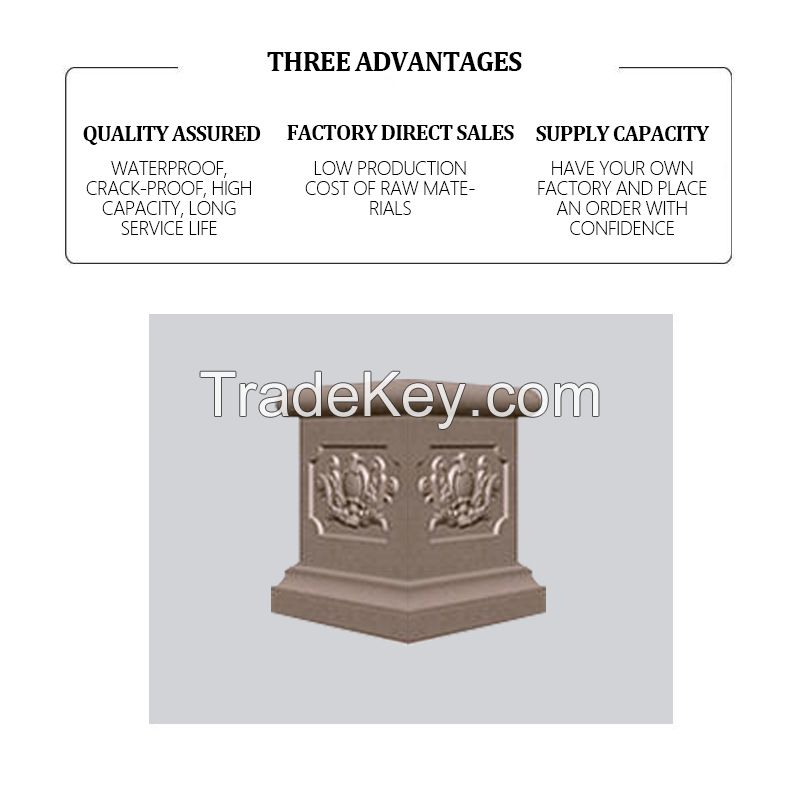 Customizable Chinese square column mold