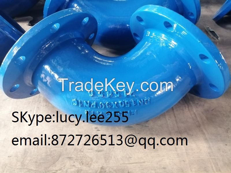china ductile iron pipe fittings valves