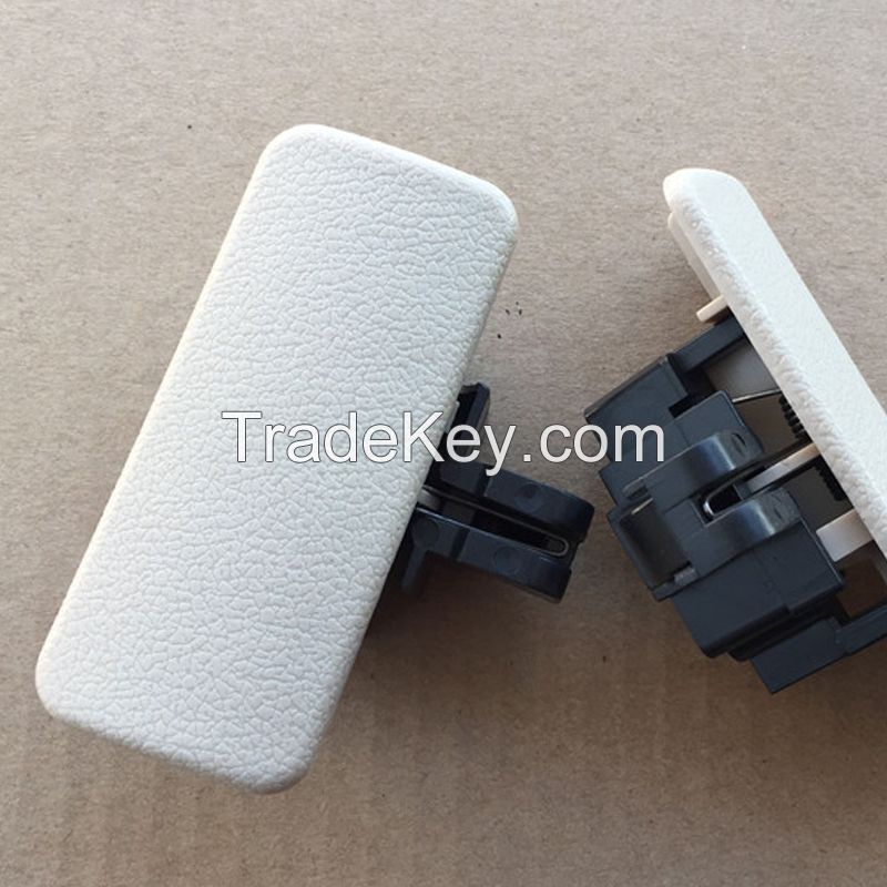Wholesale customizable auto parts plastic parts glove box lock panel group (contact email)