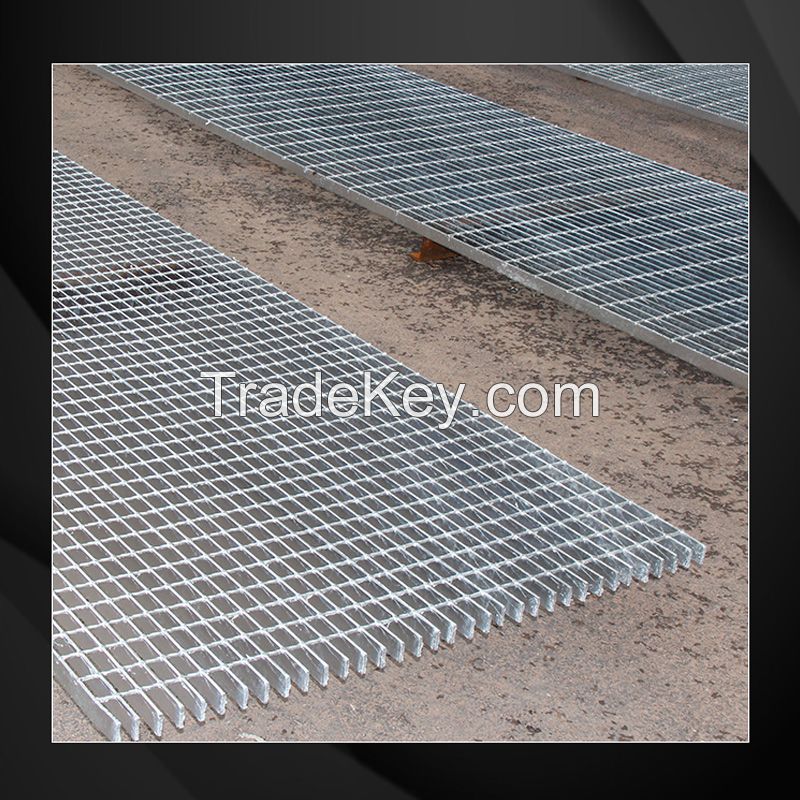  Hot dip galvanized steel grating plate-50 bar distance steel grating plate channel and working platform 10 pieces are bundled and customized