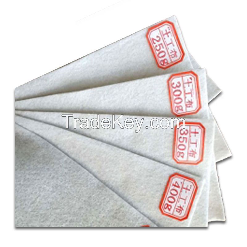 factory direct sales synthetic fabric / geotextile fabric / non woven geotextile