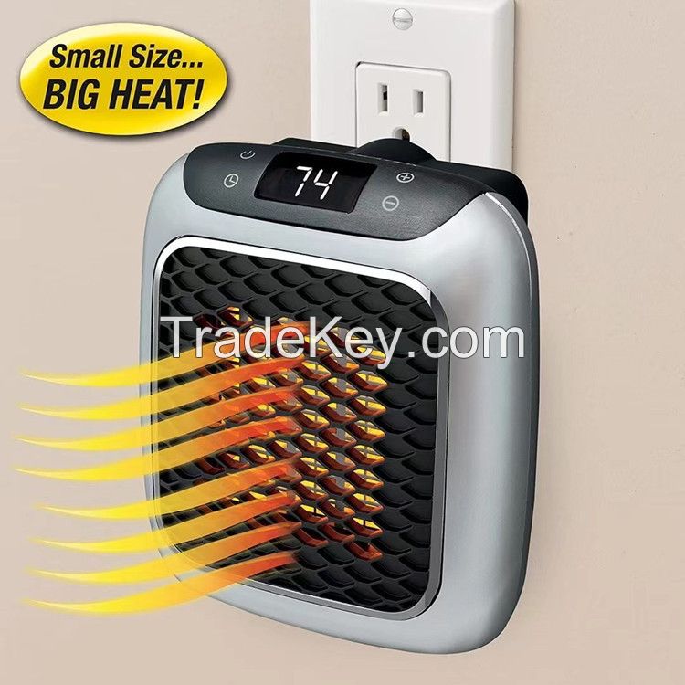 Heater fan, small household heater, electric heater, electric heater, mini desktop hot fan