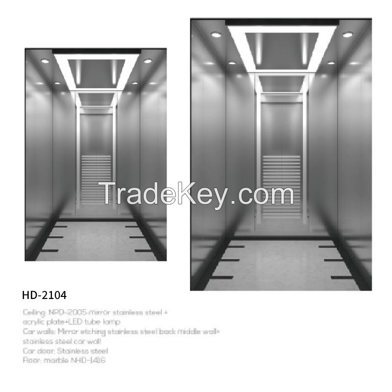Machine room passenger elevator-HD2000-EMA-C