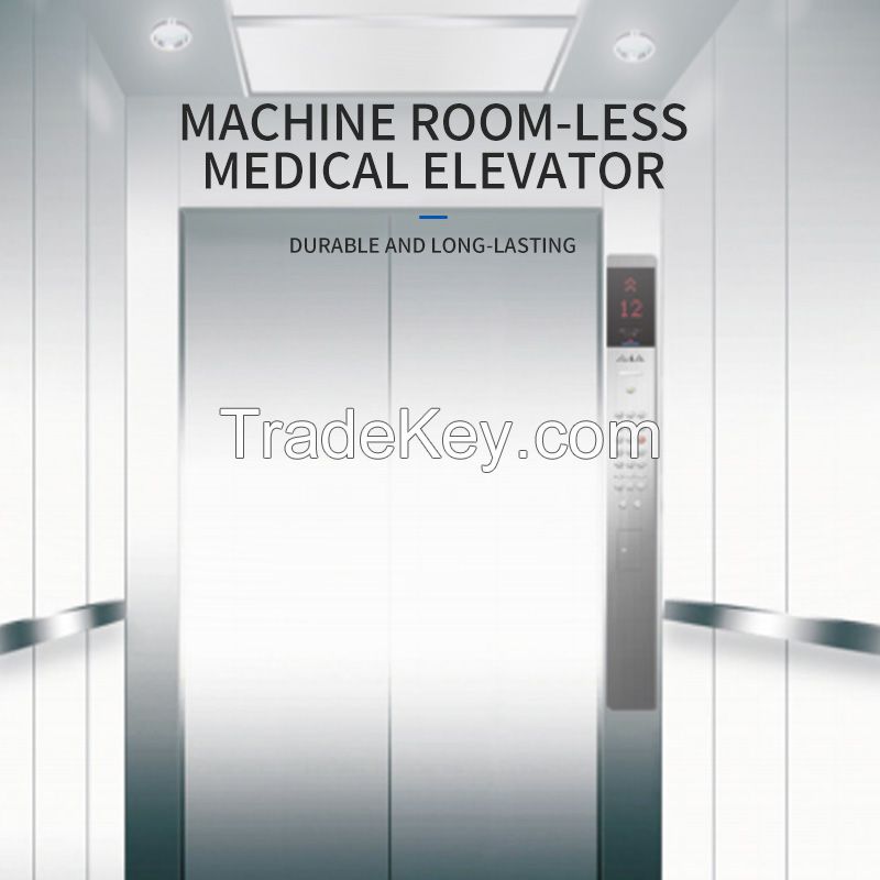 Machine-room-less elevator