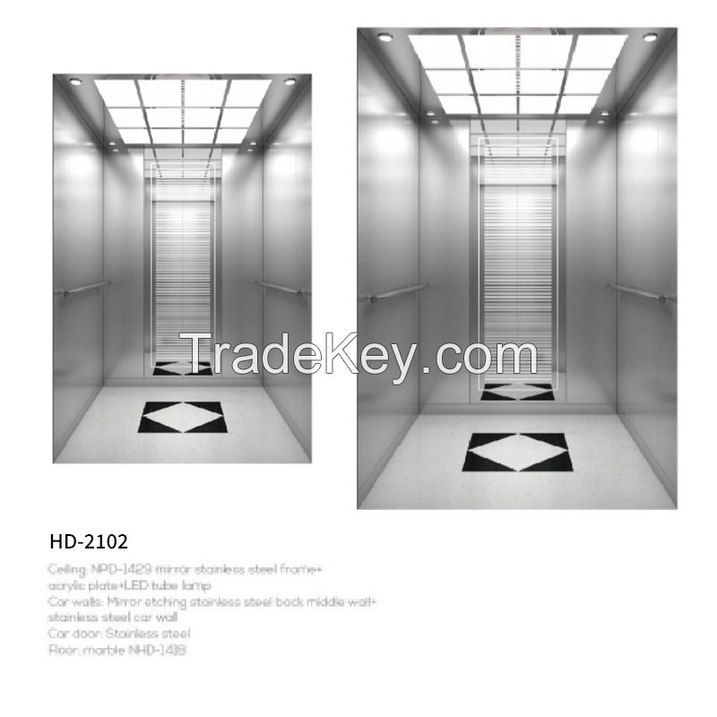 Machine room passenger elevator-HD2000-EMA-C