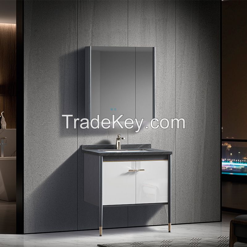 Bathroom cabinet combination Simple bathroom cabinet can be customized, please contact customer service before placing an order