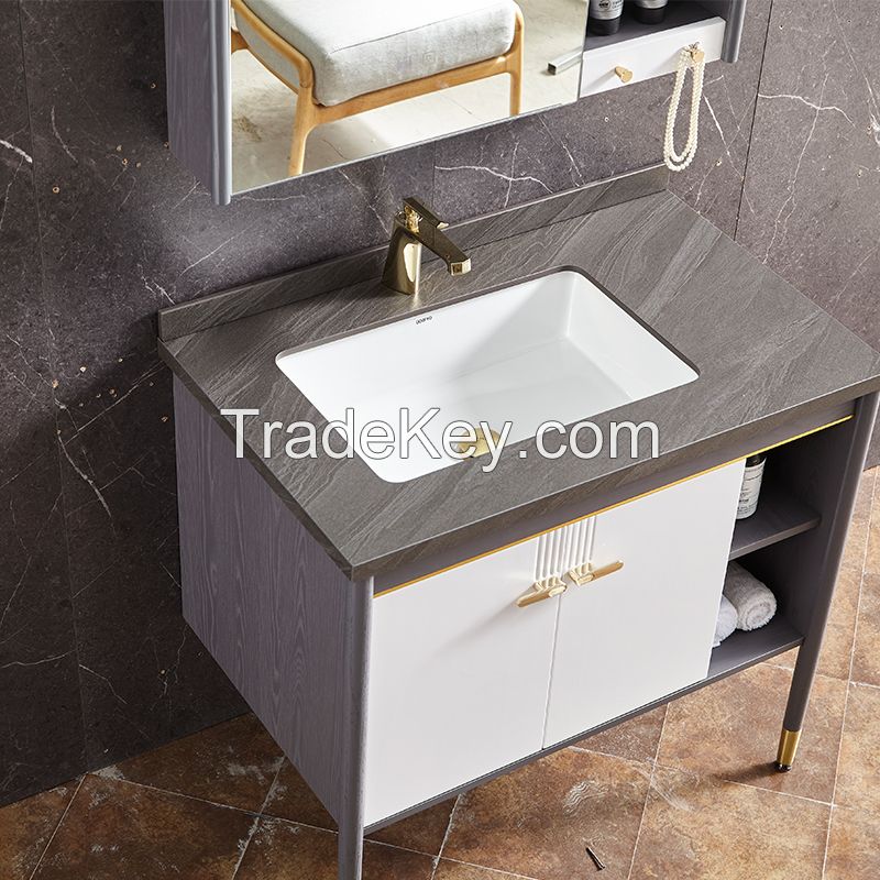 Bathroom Cabinet Combination Simple Bathroom Cabinet Can Be Customized, Please Contact Customer Service Before Placing An Order