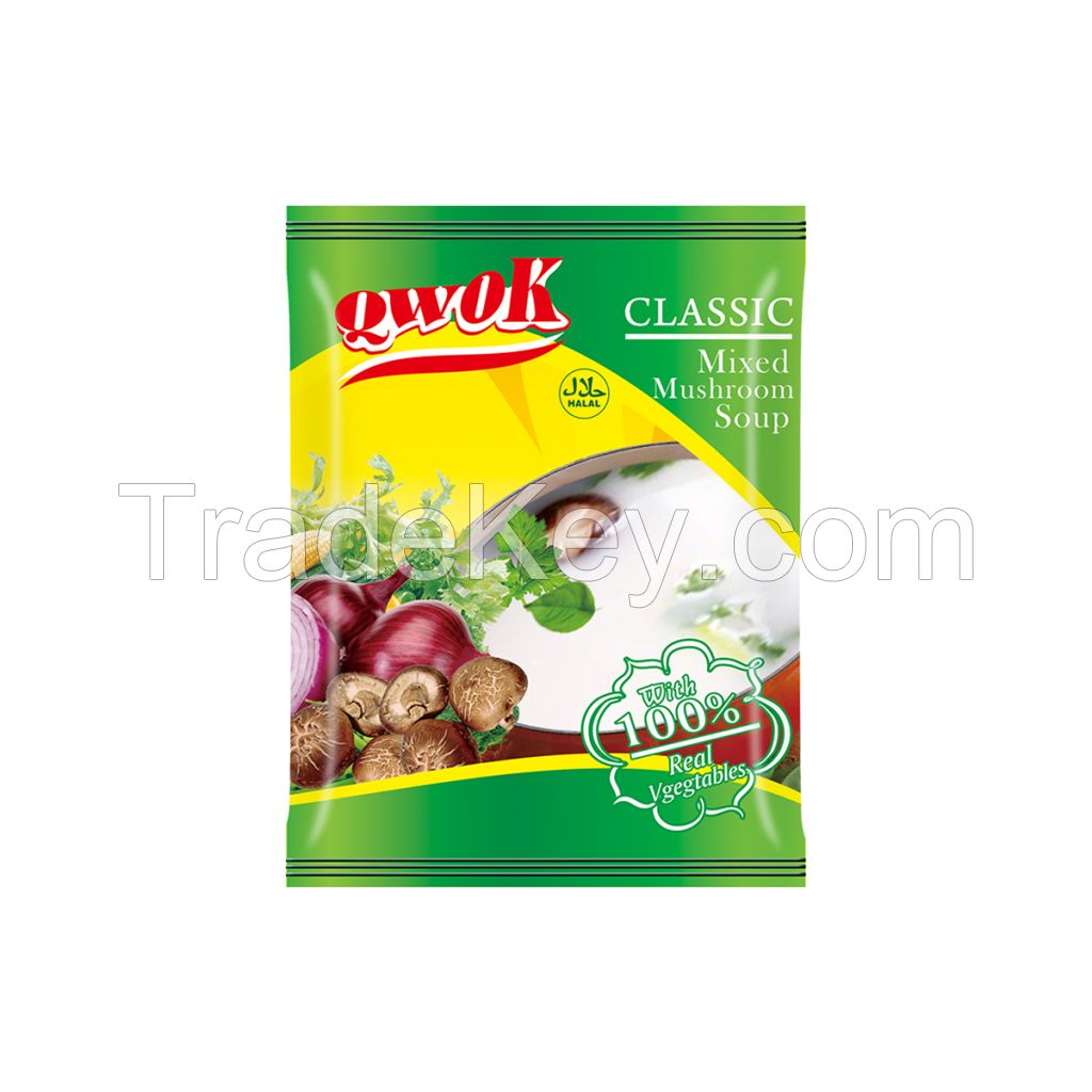 50g or 70g chicken instant soup for halal food OEM with low price