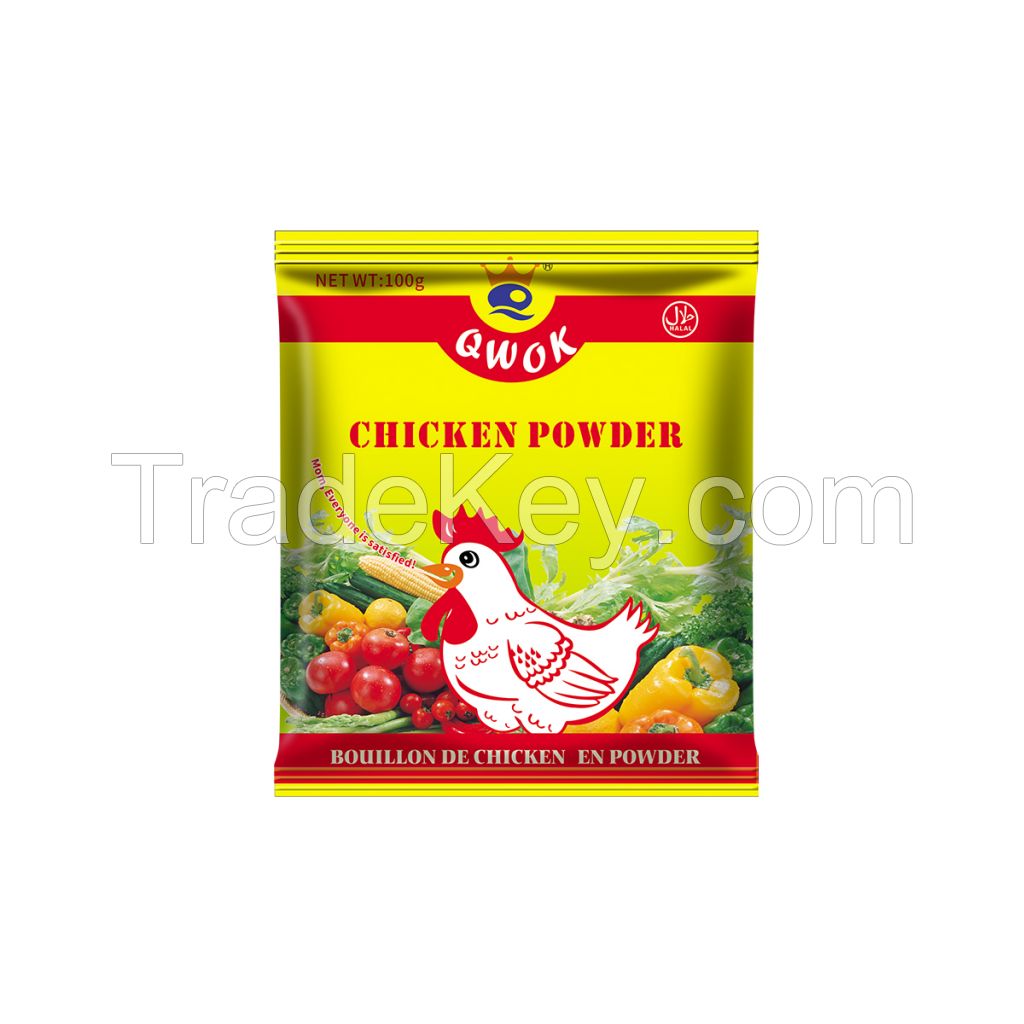 HALAL 100g chicken seasoning powder for healthy home cooking with low price