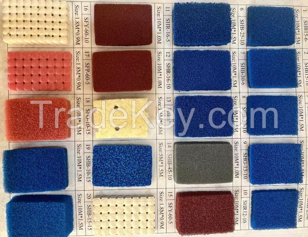 Blue Dense Pores Silastic Silicone Sponge Sheet/Rolls For Ironing Table