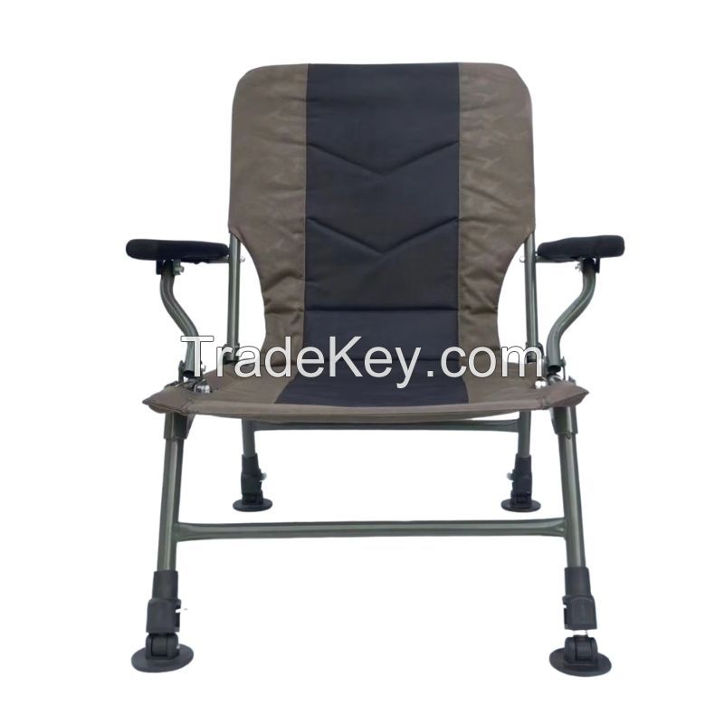 Outdoor adjustable portable folding chair