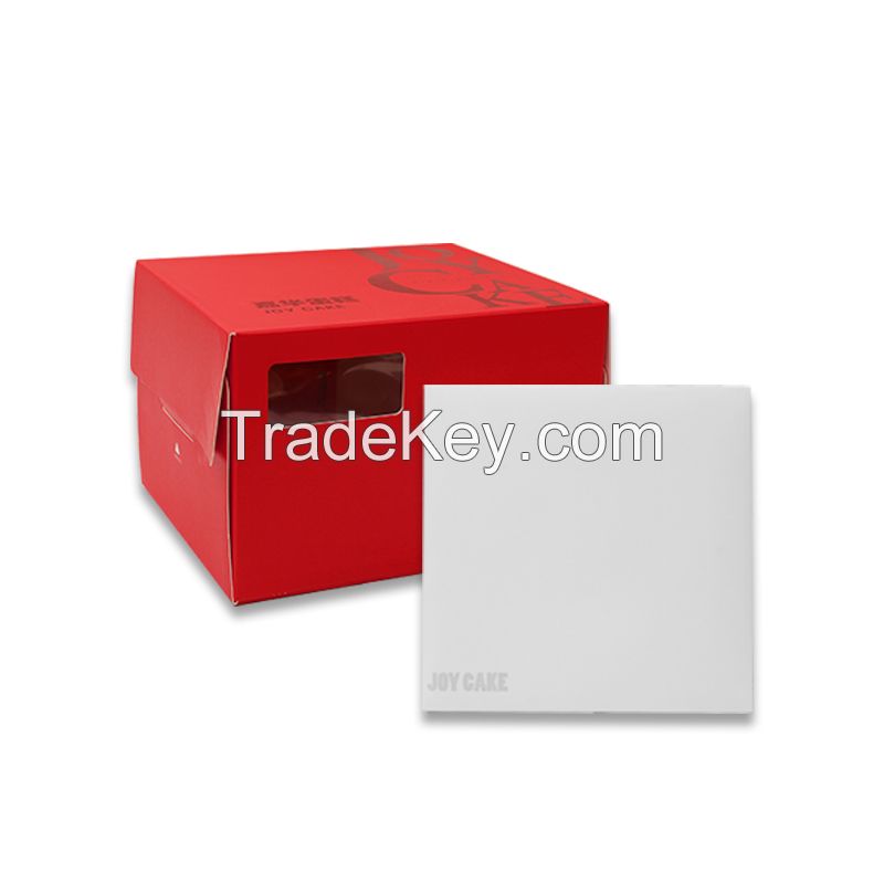 Guoqiang packing box food grade F tile box cake box logo carton color box corrugated box customized