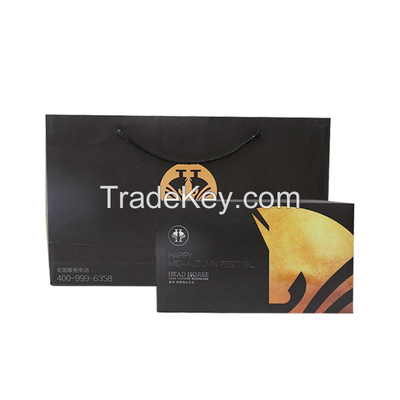 Guoqiang packaging gift box Huahaoyueyuan gift box holiday gift box large handbag can be customized for different gift boxes
